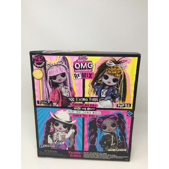 LOL Surprise OMG Remix POP B.B Fashion Doll Box Wear - Picture 3 of 8